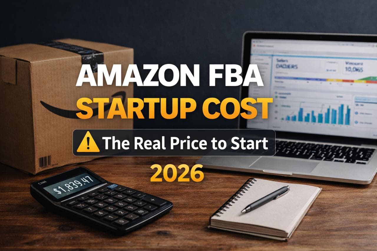 Amazon FBA Startup Costs (2026): Real Numbers Explained