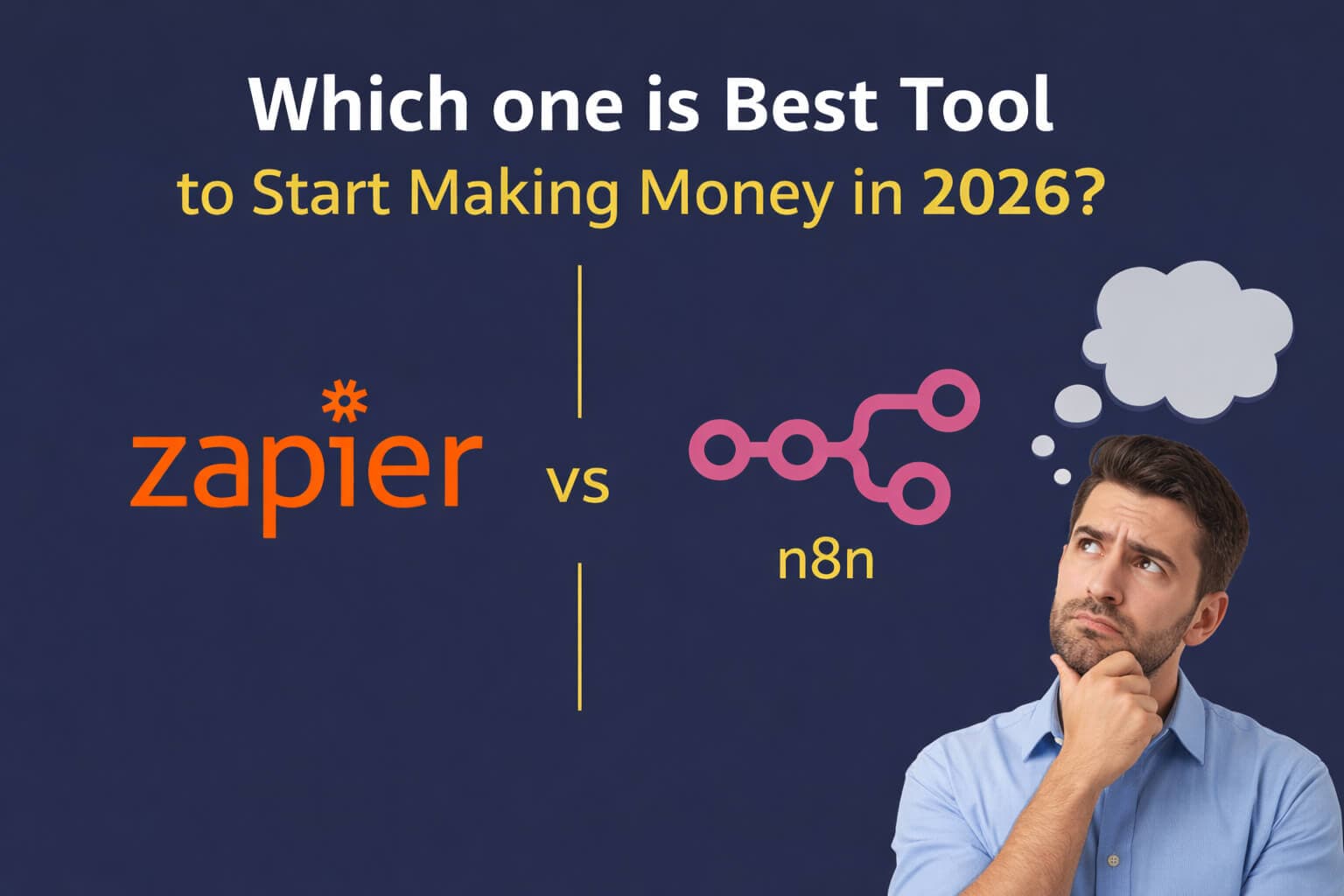 n8n vs Zapier Best Tool to Start Making Money in 2026