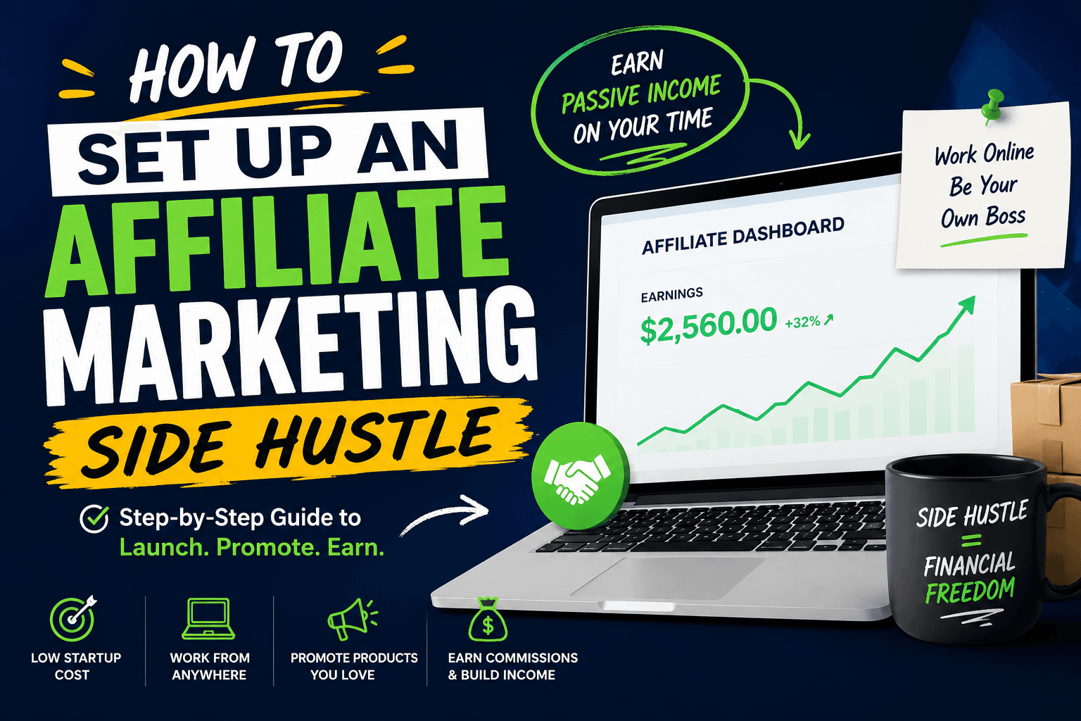 How To Set Up An Affiliate Marketing Side Hustle