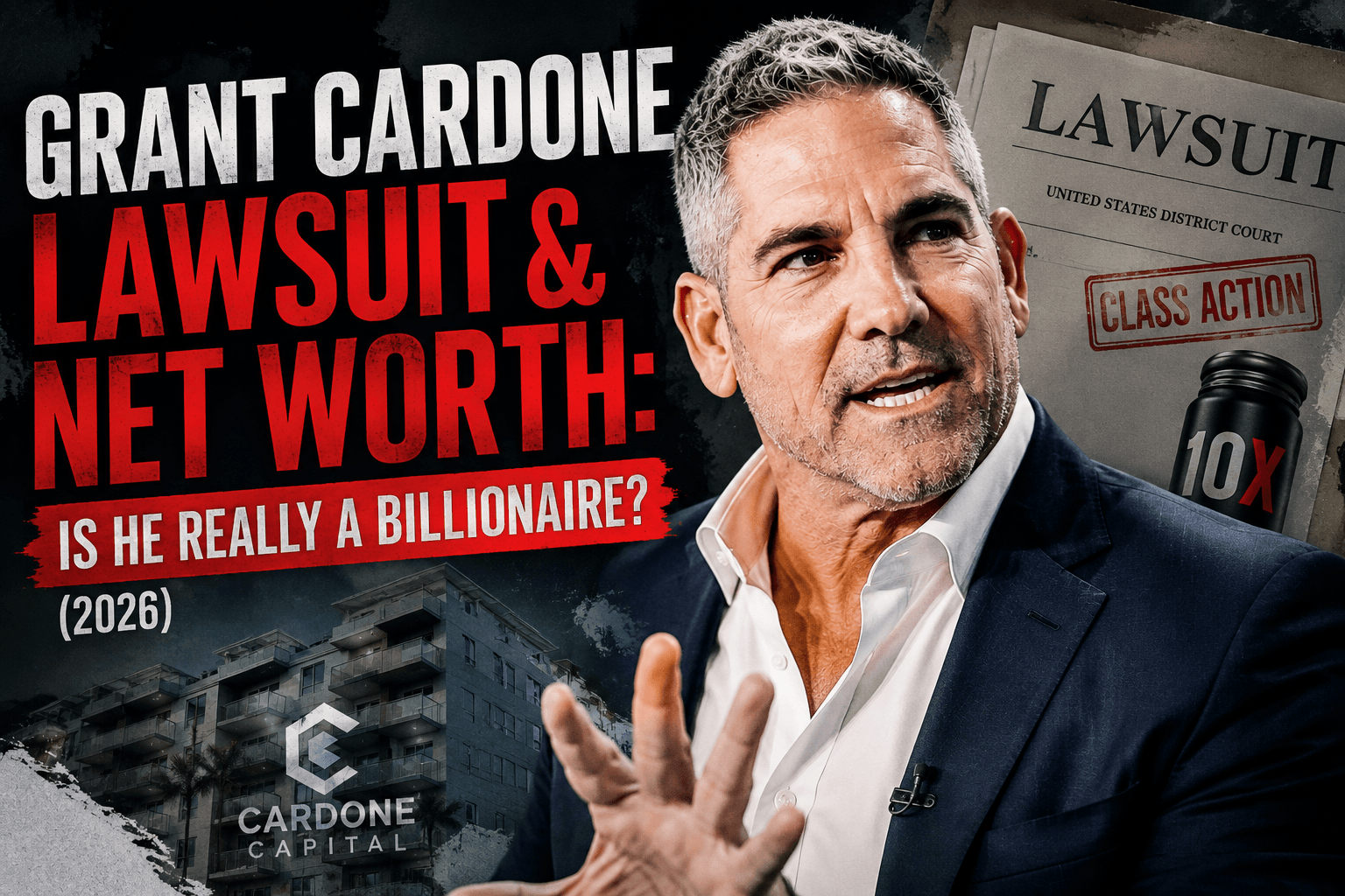 Grant Cardone Lawsuit & Net Worth: Is He Really a Billionaire? (2026)