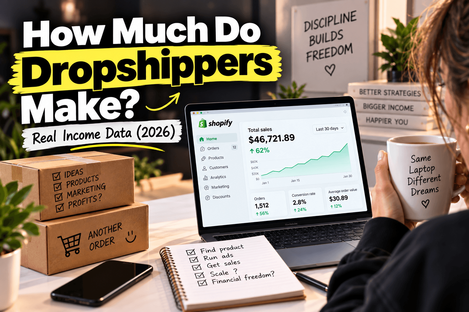 How Much Do Dropshippers Make? Real Income Data (2026)