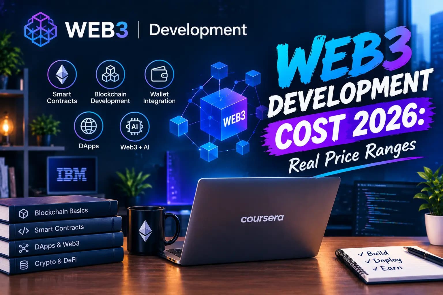 Web3 Development Cost 2026: Real Price Ranges