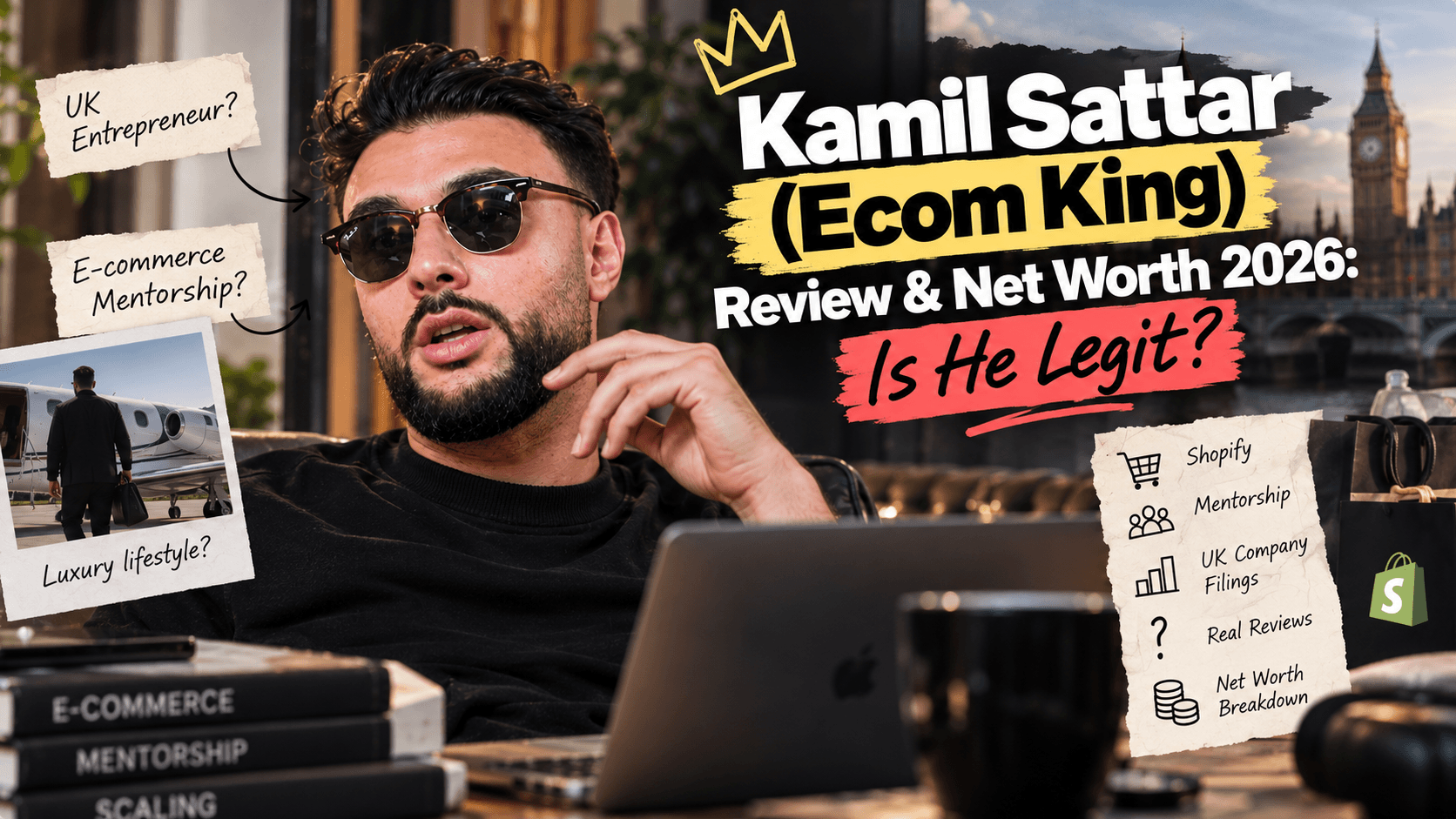Kamil Sattar (Ecom King) Review & Net Worth 2026: Is He Legit?