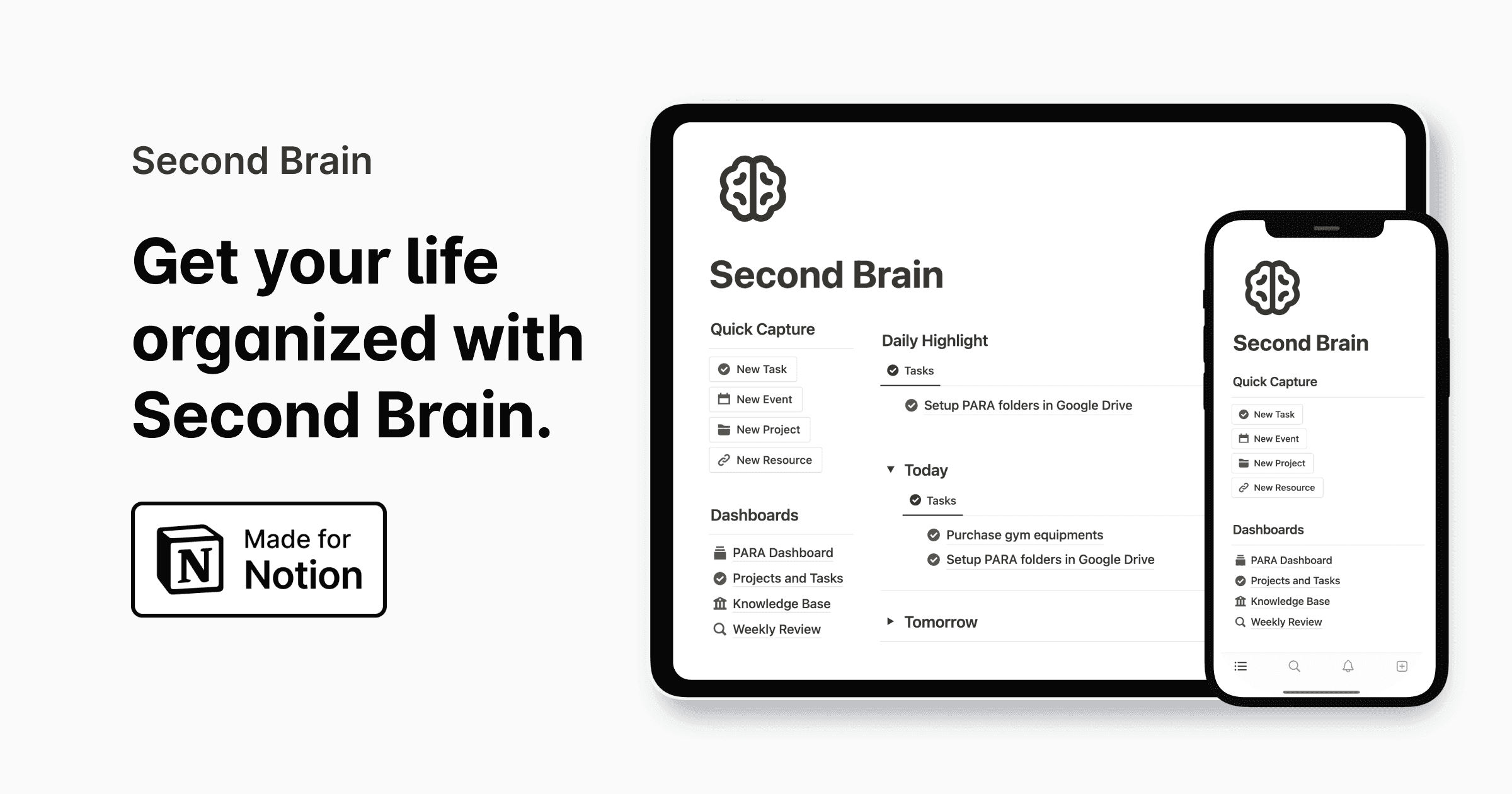 Second Brain Template