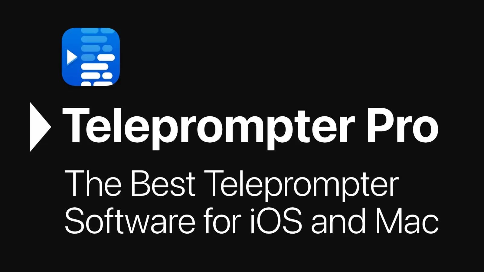 Teleprompter Pro